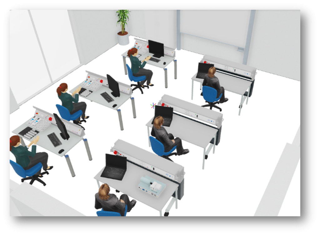 Layout 2 laboratori didattici - Next Generation Lab 2