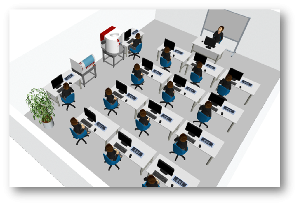 Layout 5 laboratori didattici - Next Generation Lab 5